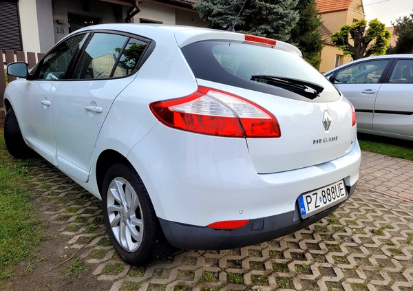 Renault Megane cena 15000 przebieg: 96359, rok produkcji 2013 z Pleszew małe 277